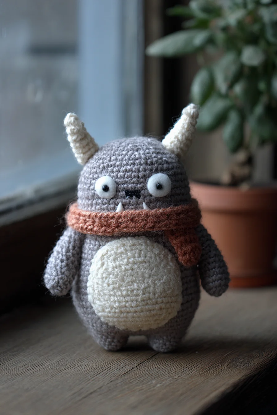 Whimsical Monster Amigurumi Crochet Pattern — Soft Toy Crochet Tutorial